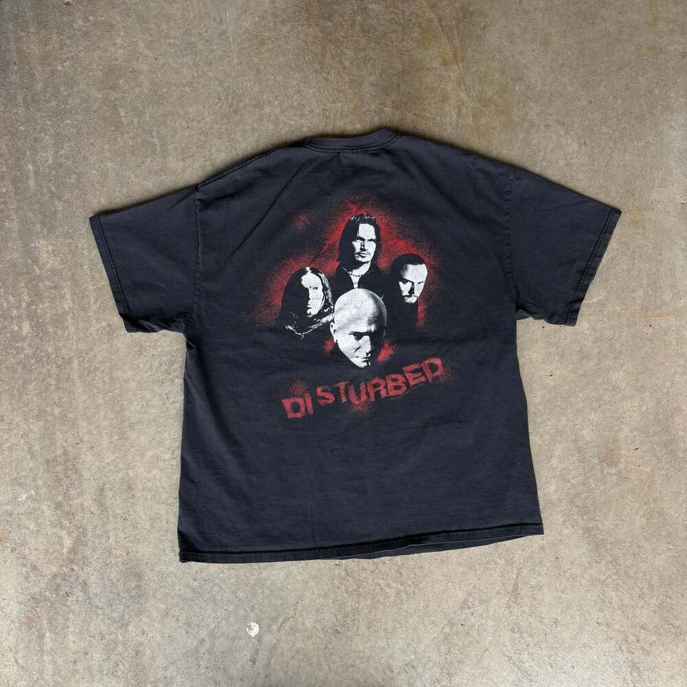 2001 Disturbed Band Tee on Tennessee River Xl